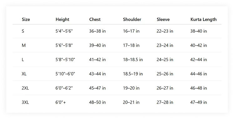 Hoodie Measurement Guide